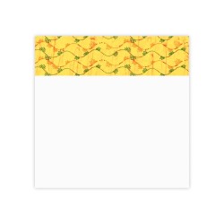 BeyondKente Yellow wave Post-it