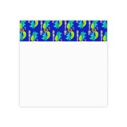 BeyondKente Blue Banana Leaf wave Post-it