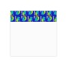 BeyondKente Blue Banana Leaf wave Post-it