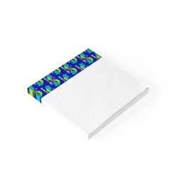 BeyondKente Blue Banana Leaf wave Post-it